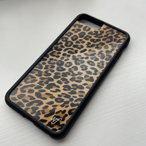 Cheetah print Wildflower IPhone case - Picture 2 of 4
